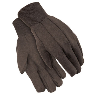 brown jersey gloves