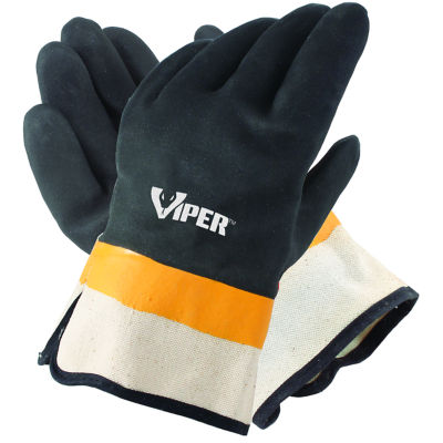 plastic coated gloves