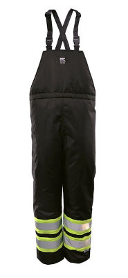 black insulated bibs