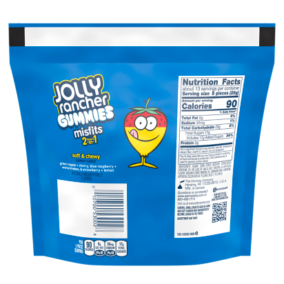 JOLLY RANCHER MISFITS Gummies 13 oz bag
