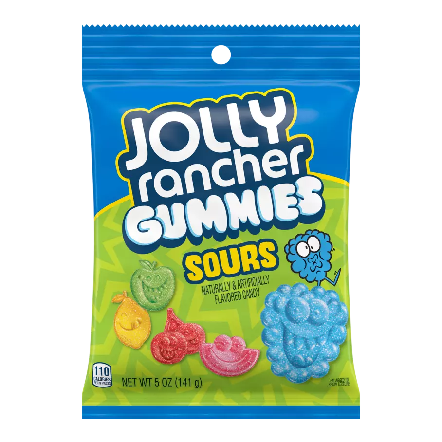 Jolly Rancher Fruit Roll-Ups, Gluten Free Flavoured Snacks, 141g/5