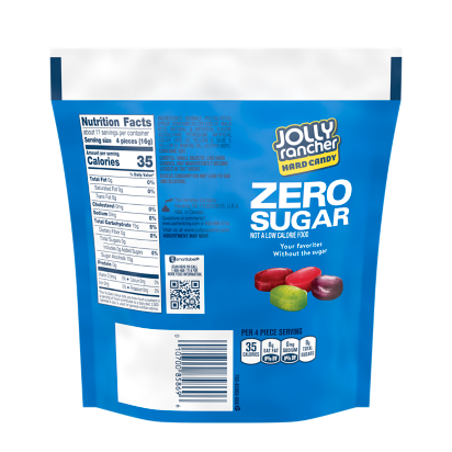 JOLLY RANCHER Zero Sugar Original Flavors Hard Candy, 6.1 oz bag
