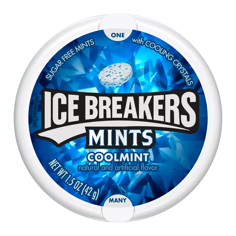 ICE BREAKERS Coolmint Sugar Free Mints, 1.5 oz puck