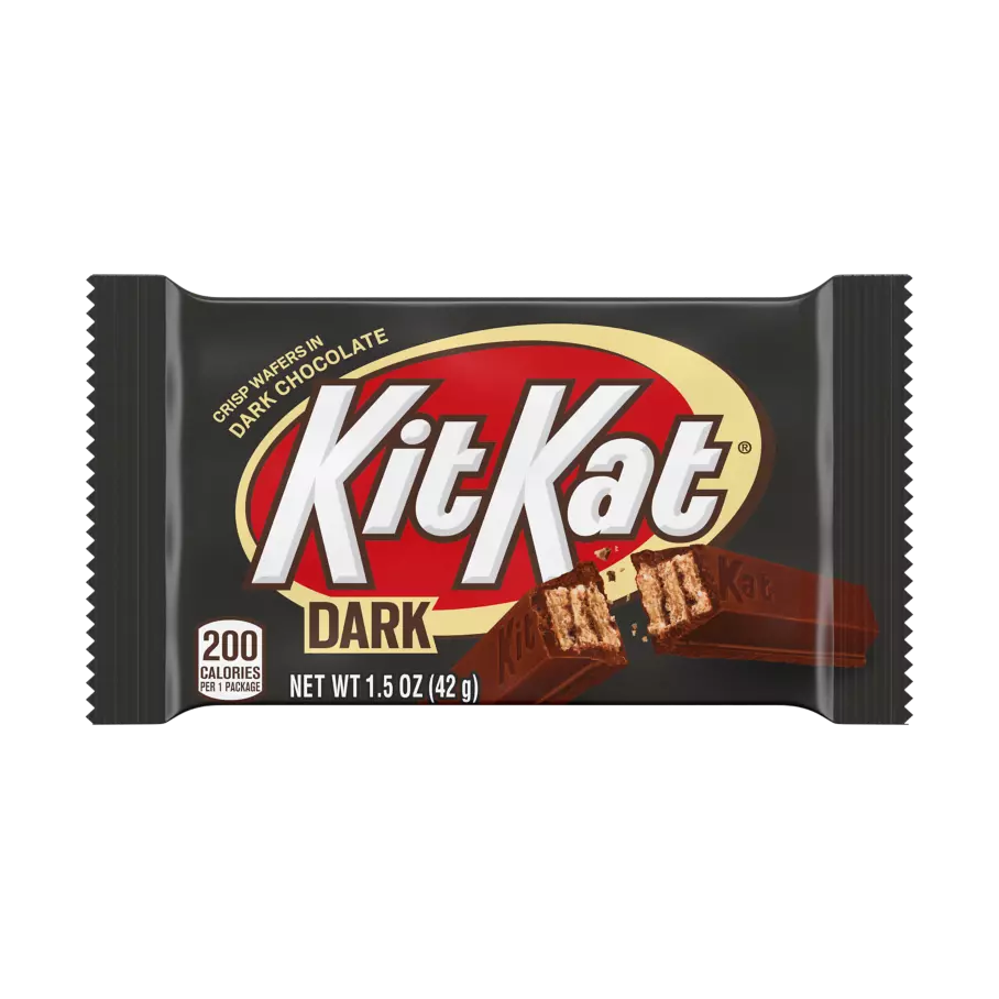 KIT KAT® Dark Chocolate Candy Bar, 1.5 oz - Front of Package