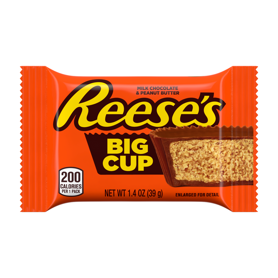 Reese's Milk Chocolate & Peanut Butter, Big Cup - 1.4 oz