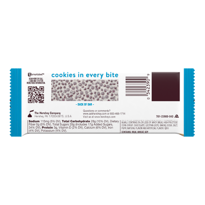 HERSHEY'S BARS Cookies 'N' Creme, 40 g