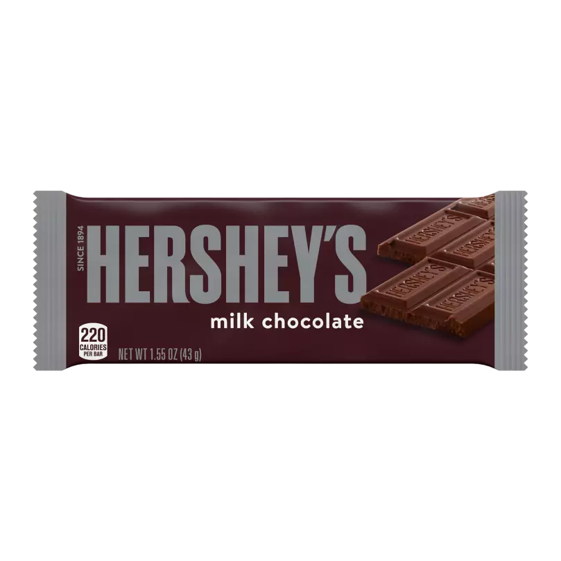 Hershey's Milk Chocolate Extra Large Candy Bar Full size Bar