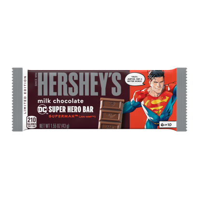 HERSHEY'S Milk Chocolate Candy Bar, 1.55 oz