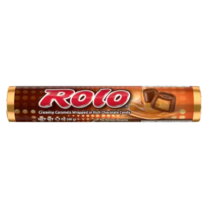 ROLO® Creamy Caramels in Rich Chocolate Candy, 1.7 oz roll