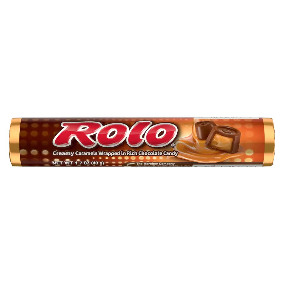 ROLO® Creamy Caramels in Rich Chocolate Candy, 1.7 oz roll