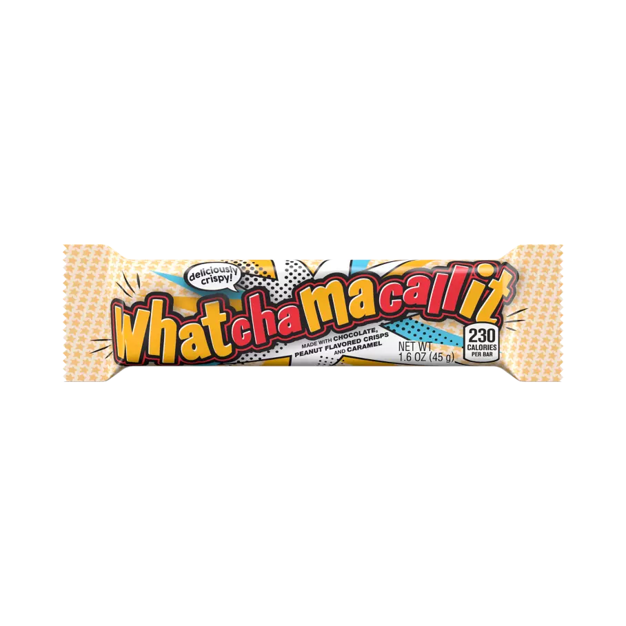 WHATCHAMACALLIT Candy Bar, 1.6 oz - Front of Package
