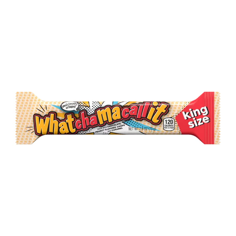WHATCHAMACALLIT King Size Candy Bar, 2.6 oz - Front of Package
