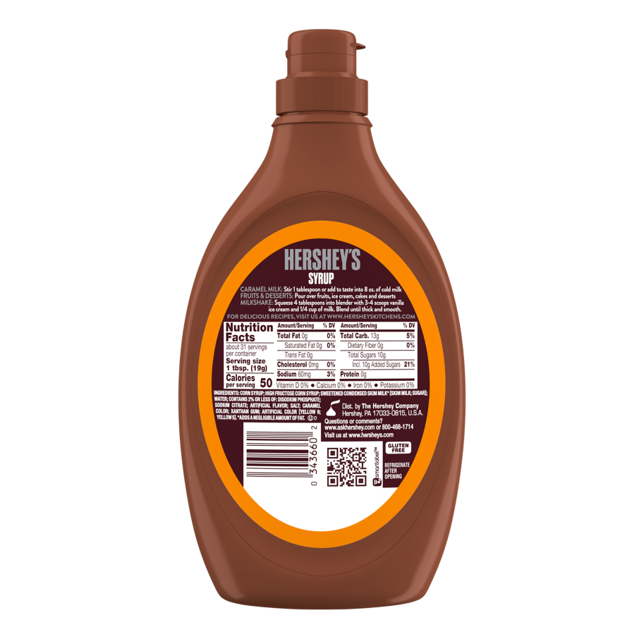 Hershey's clearance caramel syrup