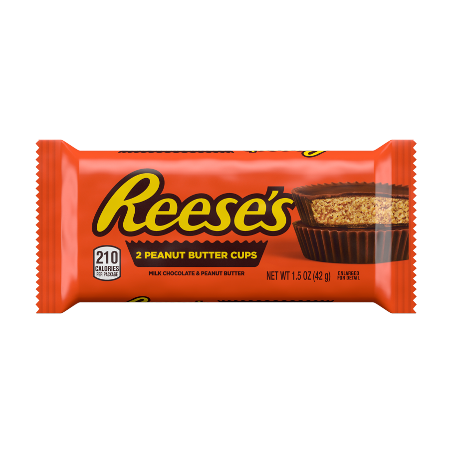 Mother fills chocolate egg with peanut butter in Reese's Easter campaign