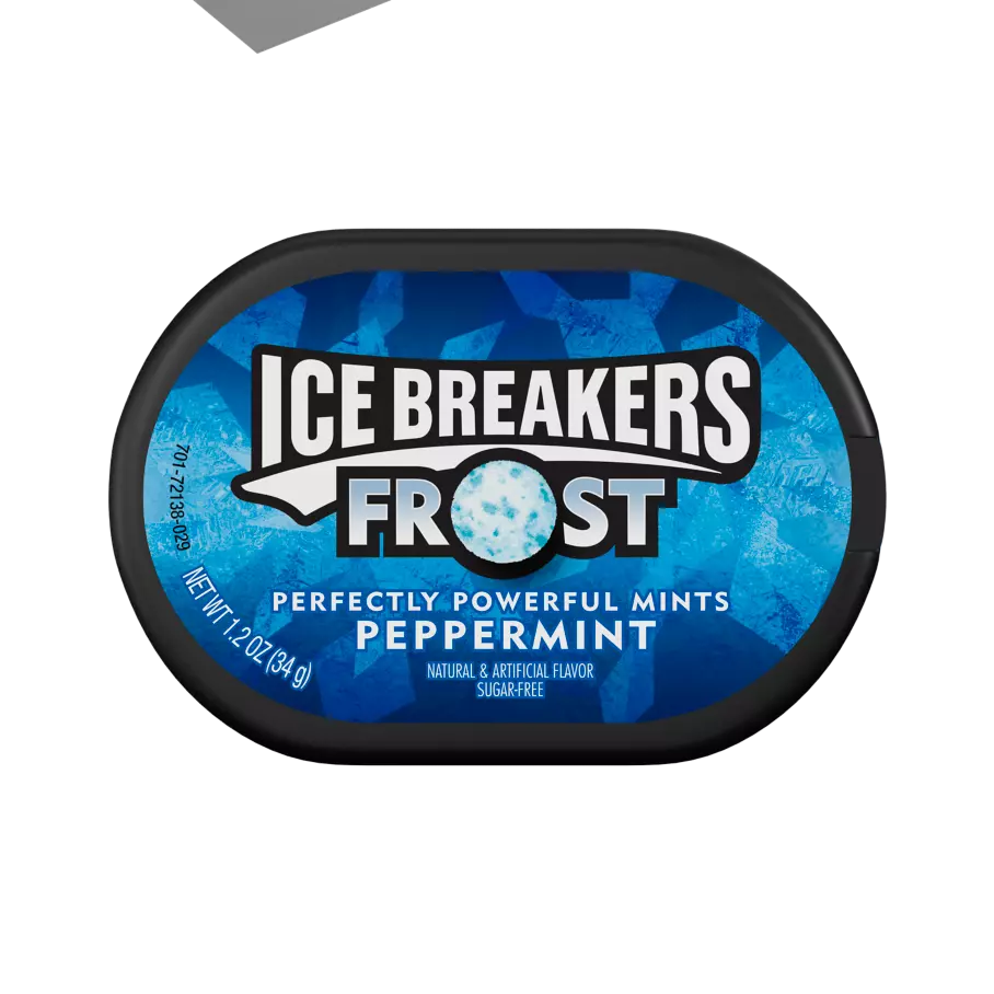 ICE BREAKERS FROST Peppermint Sugar Free Mints, 1.2 oz tin