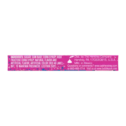 BUBBLE YUM Original Flavor Bubble Gum 1.4 oz 5 pieces