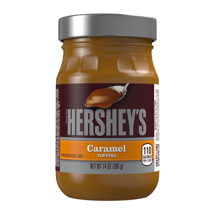 HERSHEY'S Caramel Topping, oz jar