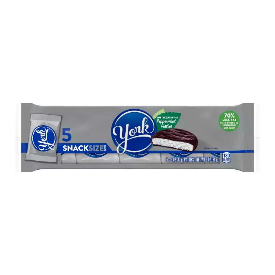 YORK SUGAR FREE Peppermint Pattie Peg Bag, 3 oz, 12 Count