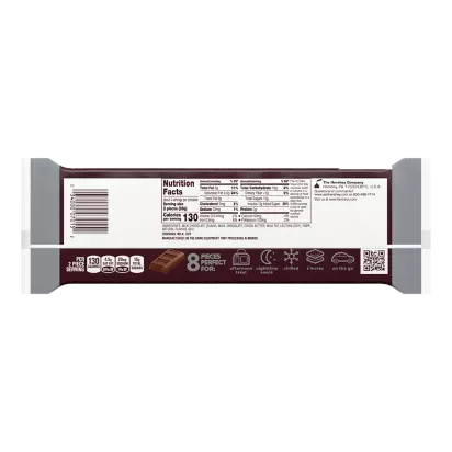 HERSHEY'S Milk Chocolate Snack Size Candy Bars, 10.35 oz bag