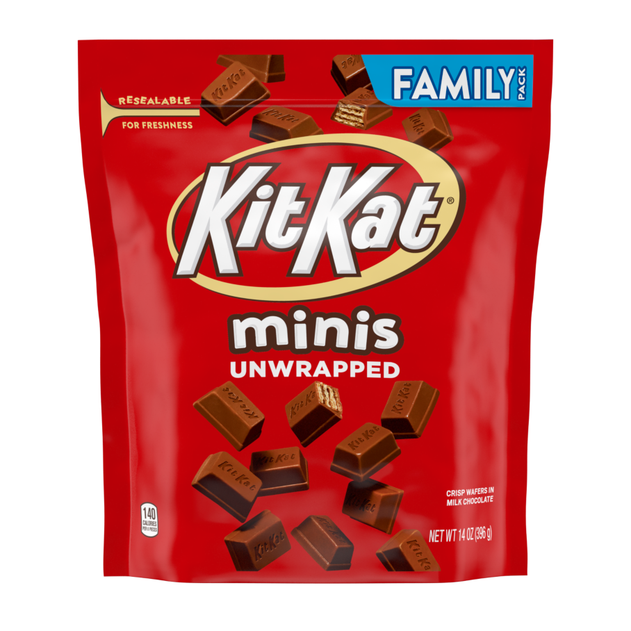 KIT KAT Chocolate Candy Minis, 8 Ounce Bag