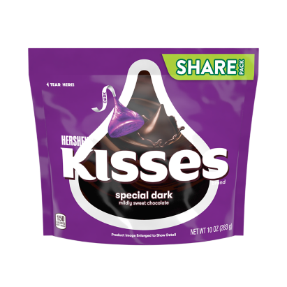 Dark chocolate sale kisses