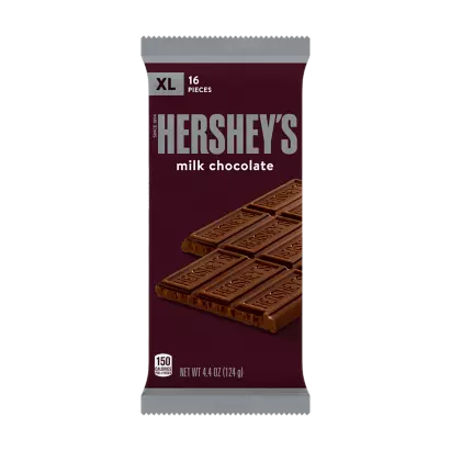 Hershey's Milk Chocolate Snack Size Candy Bars: 40-Piece Bag