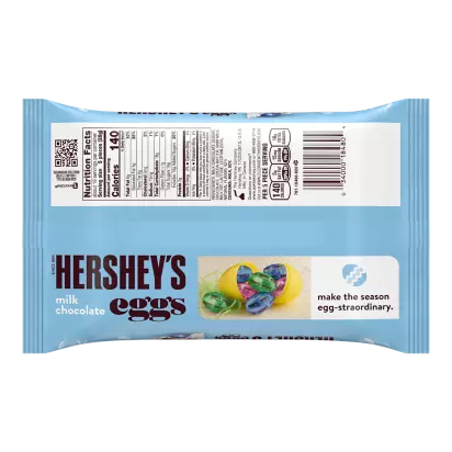 HERSHEY'S Easter Milk Chocolate Eggs, 16 oz bag