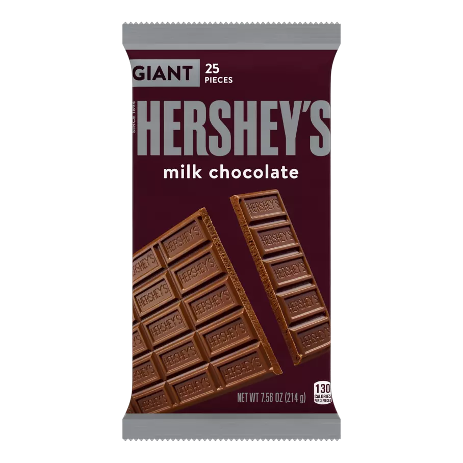 Hersheys Bar, Milk Chocolate - 3 lb