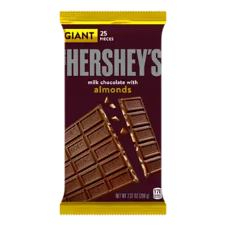 HERSHEY'S Chocolate Bar, Milk Chocolate Candy Bar, 1 Pound