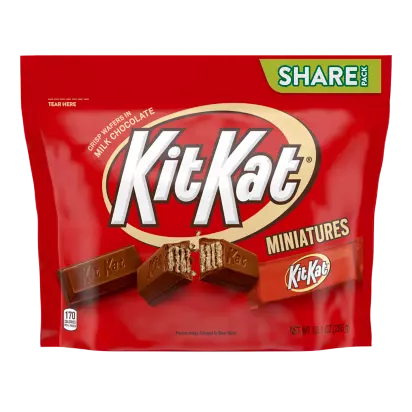 Kit Kat King Size 3 Oz. Crispy Chocolate Candy Bar - Power
