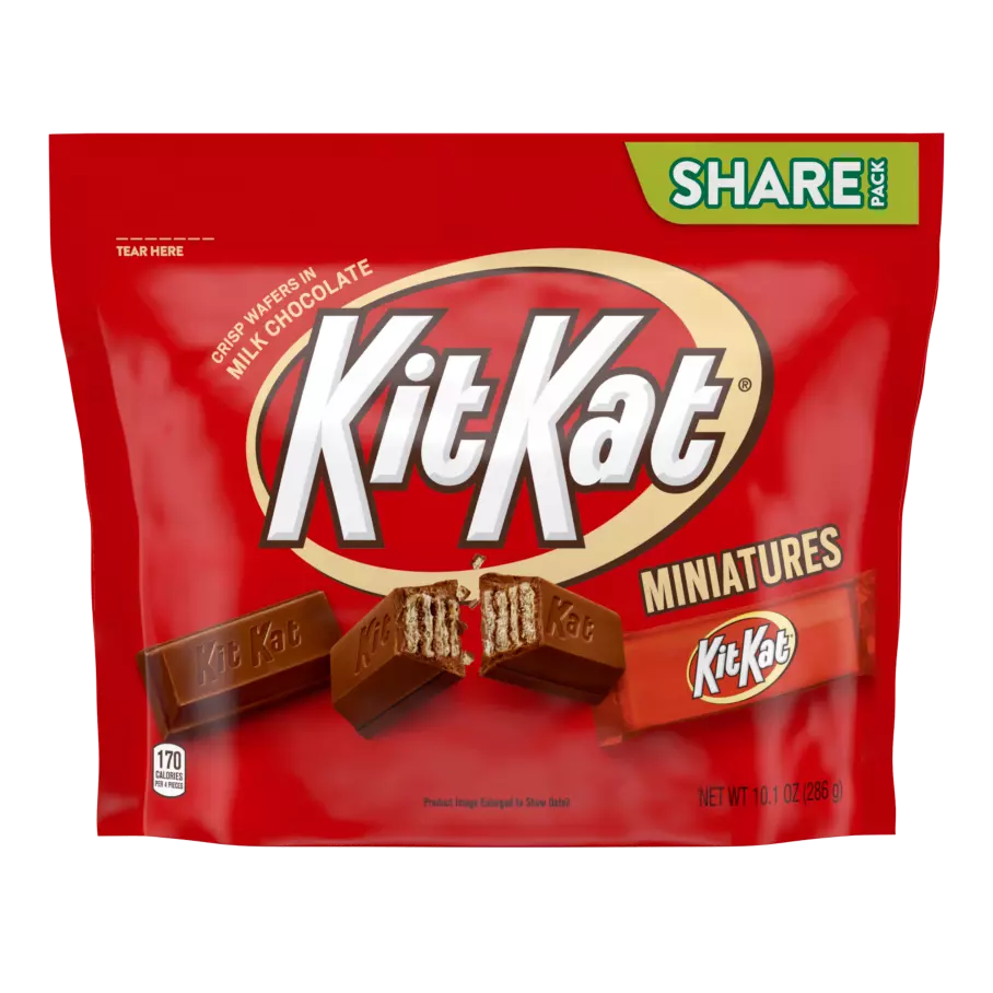 KIT KAT® Miniatures Milk Chocolate Candy Bars, 10.1 oz pack