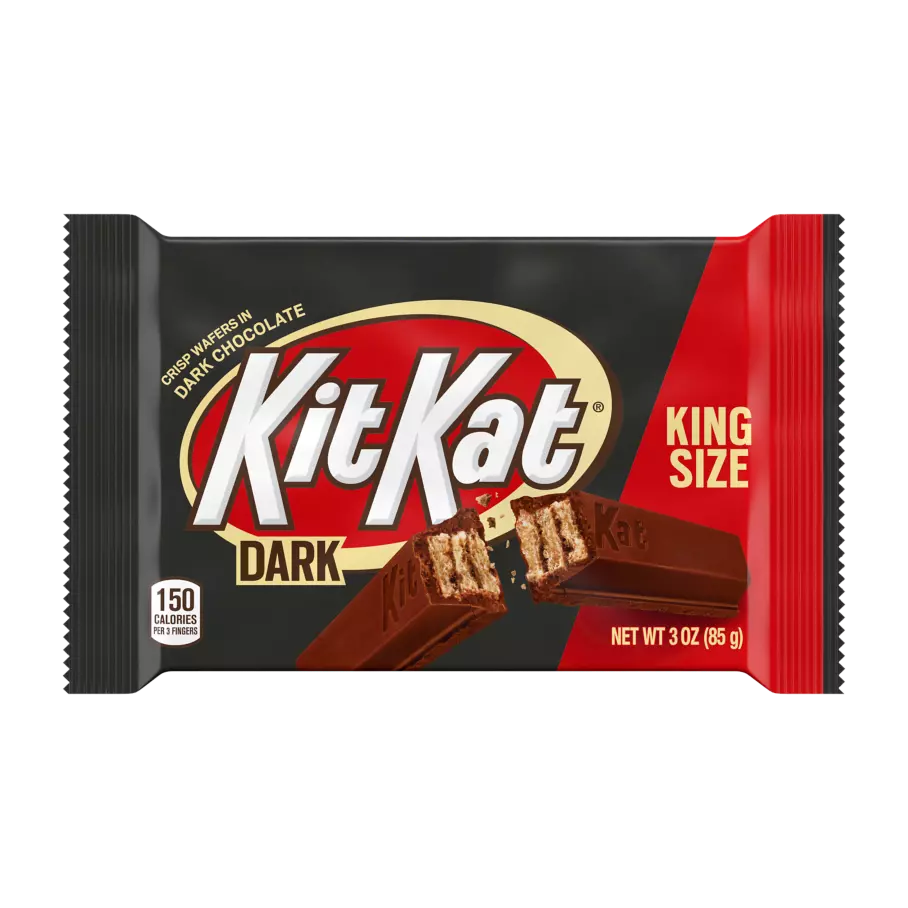 KIT KAT® Dark Chocolate King Size Candy Bar, 3 oz