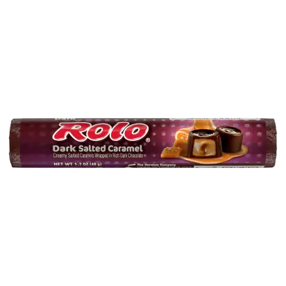 ROLO® Dark Salted Caramel in Rich Dark Chocolate Candy, 1.7 oz roll