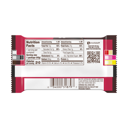 KIT Strawberry Dark Chocolate Candy Bar, 1.5 oz