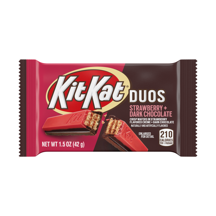 KIT KAT DUOS STRAWBERRY + DARK CHOCOLATE