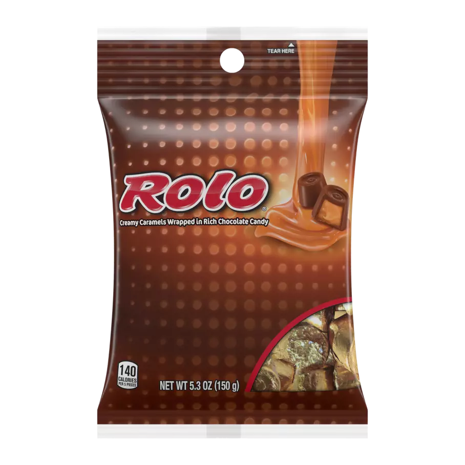 ROLO® Creamy Caramels in Rich Chocolate Candy, 7.6 oz bag