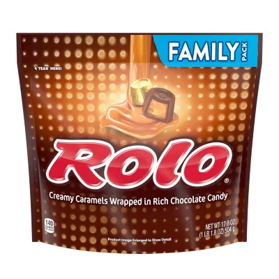 ROLO® Creamy Caramels in Rich Chocolate Candy, 7.6 oz bag