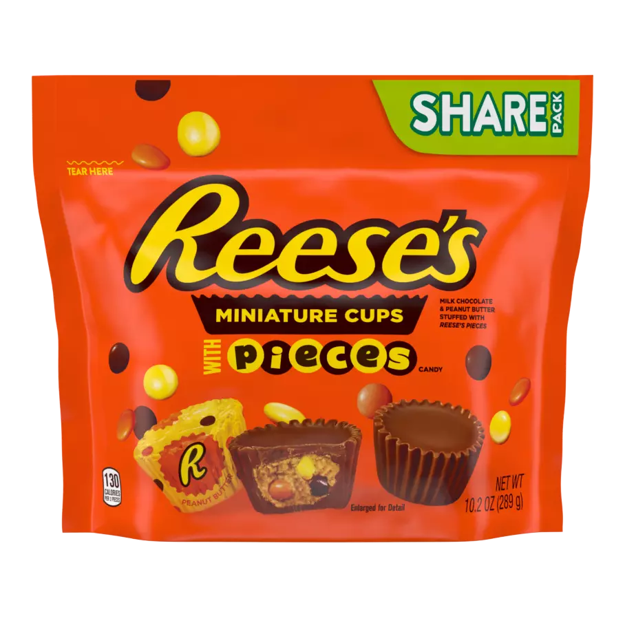 Reese's cups best sale with pieces