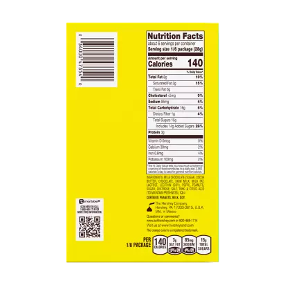REESE'S Milk Chocolate Peanut Butter Egg, 6 oz box