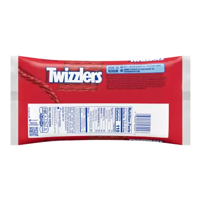 TWIZZLERS Twists Strawberry Flavored Candy, 16 oz bag