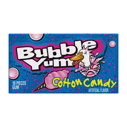 Extremely RARE Cotton Candy Gum ~ Bubble Yum ~ 2 Packs 