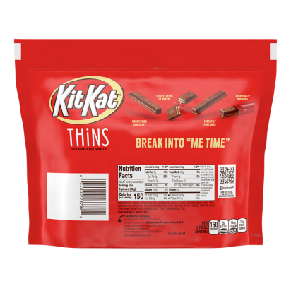 KIT KAT® THiNS Milk Chocolate Candy Bars, 7.37 oz pack
