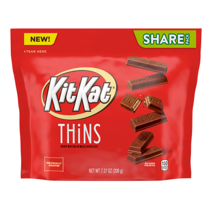 KIT KAT® THiNS Milk Chocolate Candy Bars, 7.37 oz pack