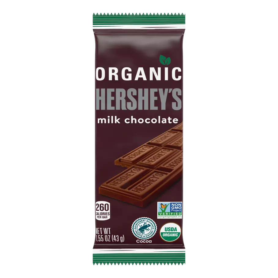 HERSHEY'S Milk Chocolate Candy Bar, 1.55 oz