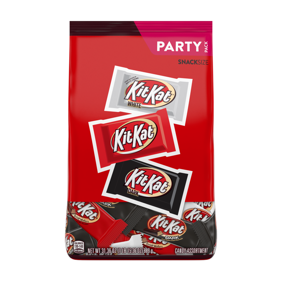 KIT KAT® Snack Size Assortment, 31.36 oz bag