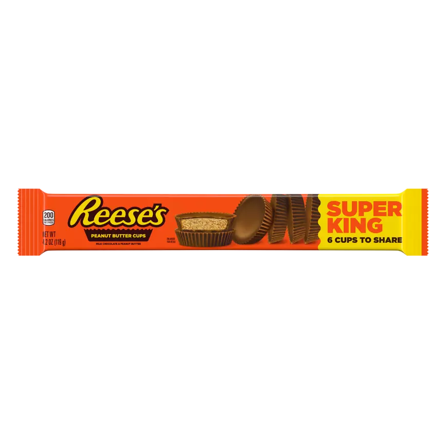 REESE'S Big Cup Milk Chocolate King Size Peanut Butter Cups, 2.8 oz