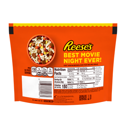 REESE'S PIECES Peanut Butter Candy, 1.53 oz, pieces 