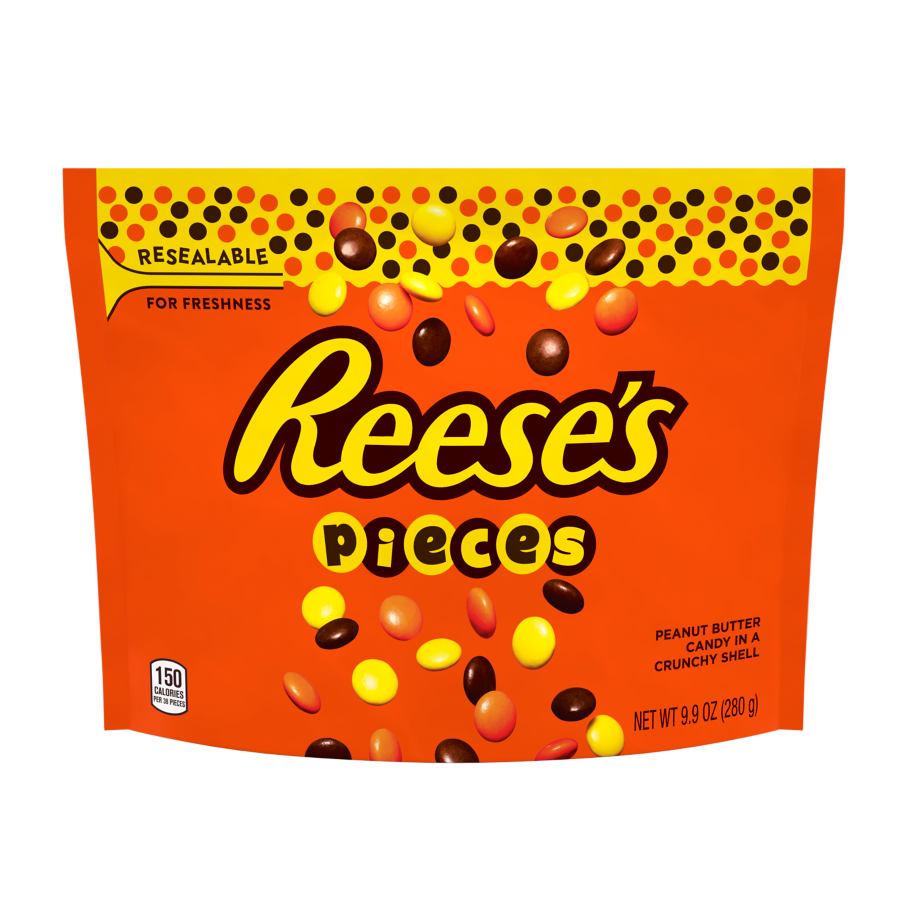 REESE'S PIECES Peanut Butter Candy, 9.9 oz bag