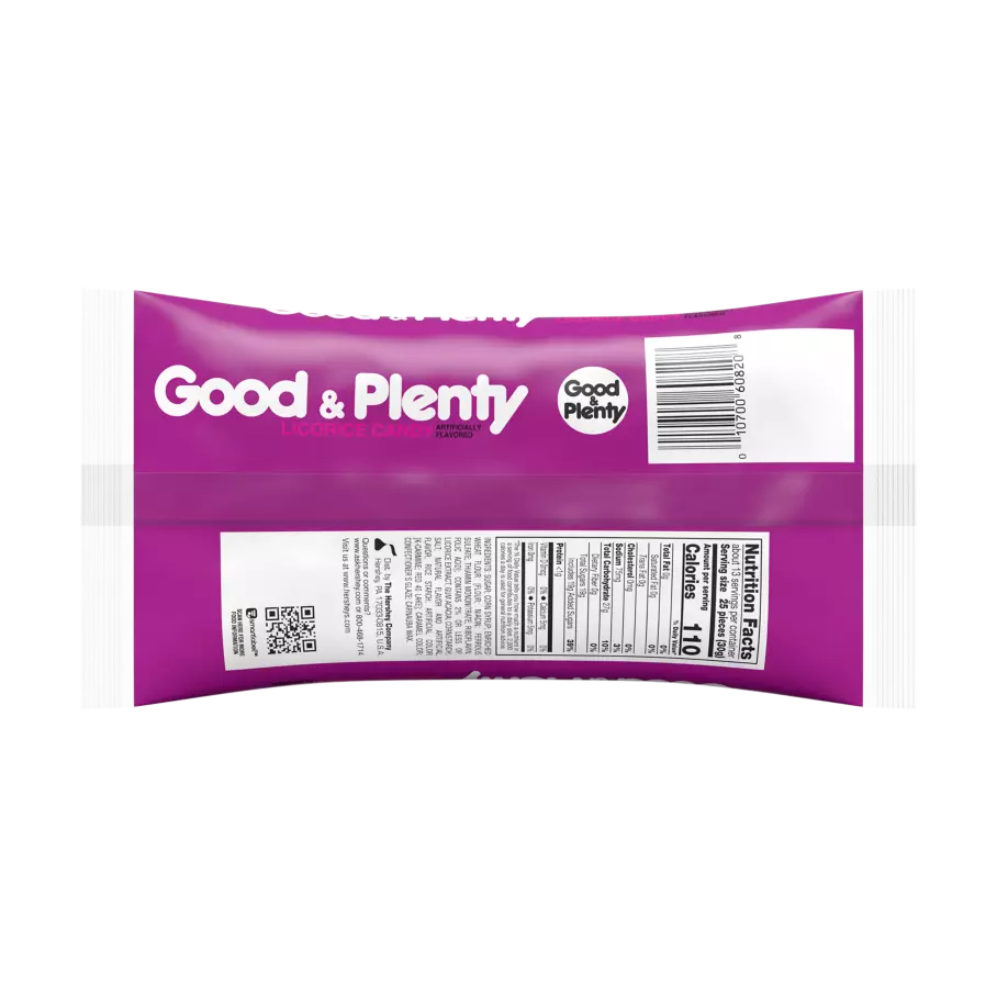 GOOD & PLENTY Licorice Candy, 14 oz bag
