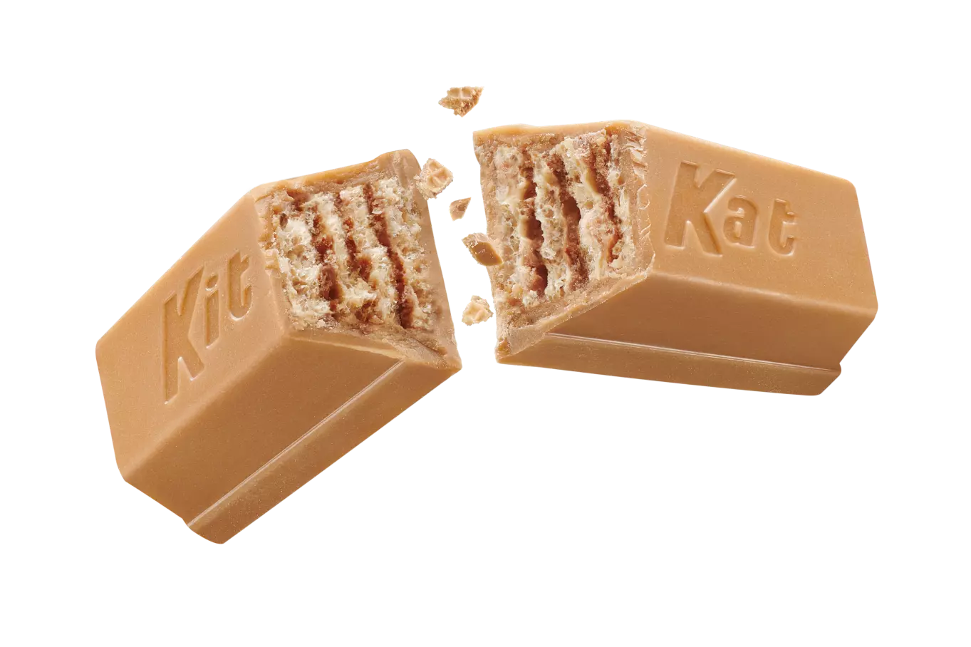 KIT KAT® Gingerbread Cookie Miniatures Candy Bars, 8.4 oz bag - Out of Package